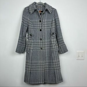 Tory Burch Virginia Houndstooth Coat